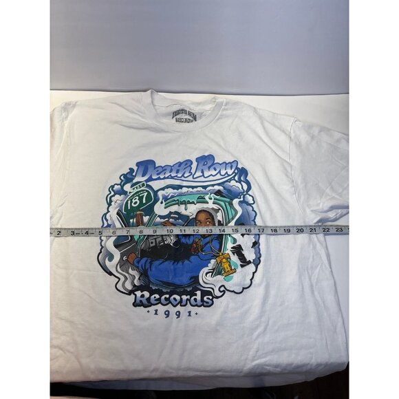 Death Row Records (Y2K) Snoop Dog(g)‎ Tshirt (XL) white tshirt - Picture 4 of 6